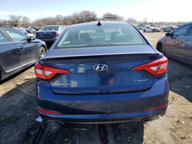 5NPE34AF1HH481754 - 2017 HYUNDAI SONATA 2.0 SPORT BLUE photo 6