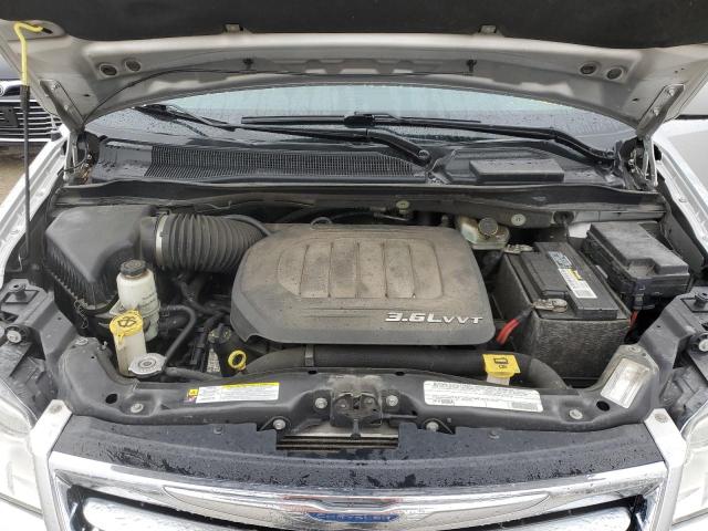 2C4RC1BG8CR252135 - 2012 CHRYSLER TOWN & COU TOURING ვერცხლისფერი ფოტო 12