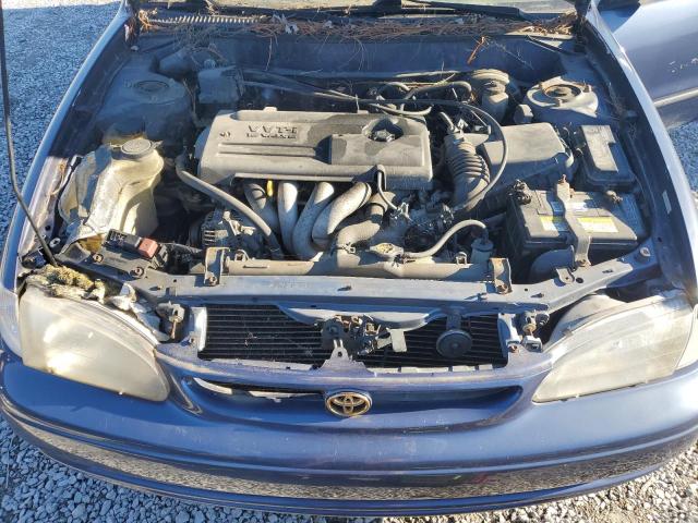 2T1BR12E4YC334336 - 2000 TOYOTA COROLLA VE BLUE photo 11