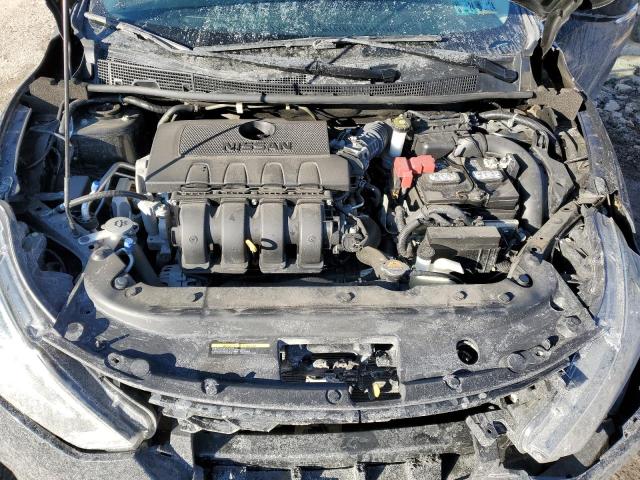 3N1AB7AP7KY238040 - 2019 NISSAN SENTRA S BLACK photo 11