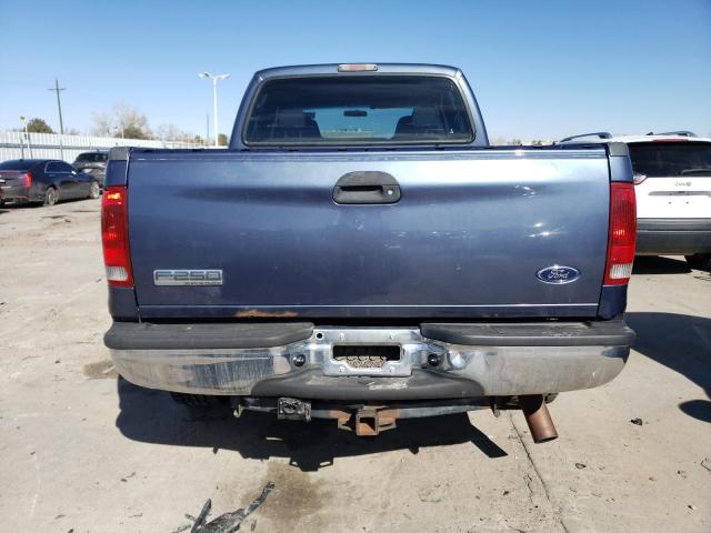 1FTSW21527EA47959 - 2007 FORD F-250 SUPER DUTY BLUE photo 6