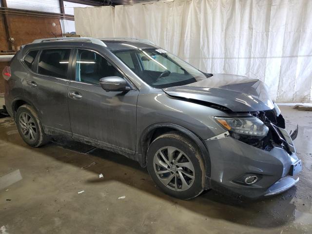 5N1AT2MV4FC897355 - 2015 NISSAN ROGUE S GRAY photo 4