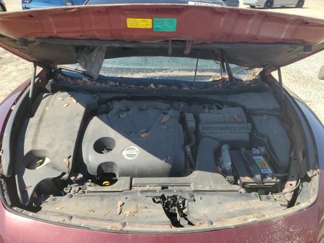 1N4AA5AP6AC863112 - 2010 NISSAN MAXIMA S MAROON photo 11