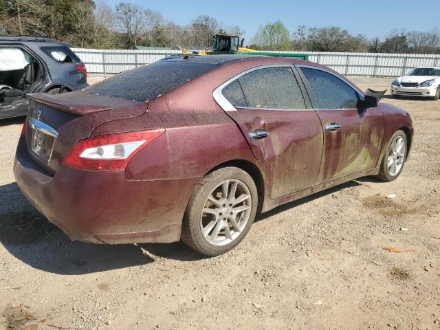 1N4AA5AP6AC863112 - 2010 NISSAN MAXIMA S MAROON photo 3