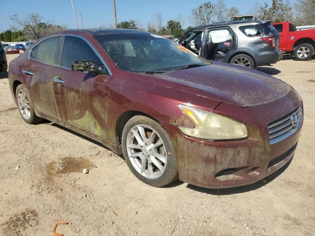 1N4AA5AP6AC863112 - 2010 NISSAN MAXIMA S MAROON photo 4