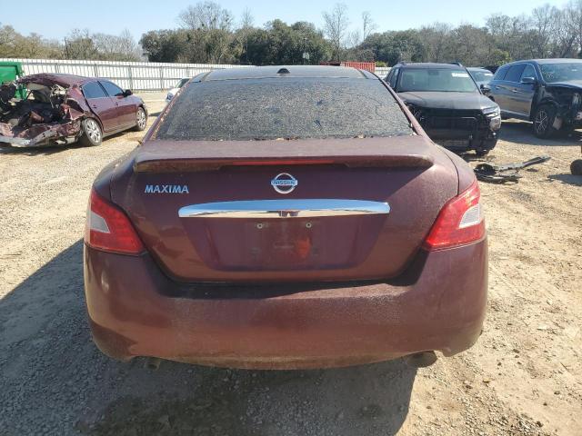 1N4AA5AP6AC863112 - 2010 NISSAN MAXIMA S MAROON photo 6