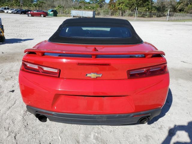 1G1FB3DX7J0153398 - 2018 CHEVROLET CAMARO LT RED photo 6