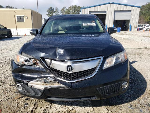 5J8TB3H50FL001120 - 2015 ACURA RDX TECHNOLOGY BLACK photo 5