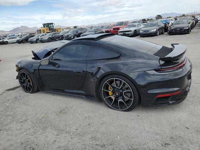 WP0AD2A91NS255804 - 2022 PORSCHE 911 TURBO BLACK photo 2