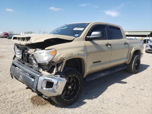 5TFEM5F13HX117923 - 2017 TOYOTA TUNDRA CREWMAX SR5 TAN photo 1