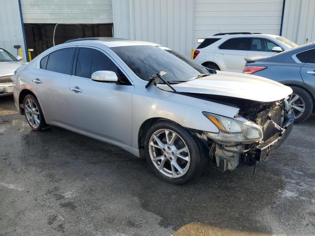 1N4AA5AP6EC431903 - 2014 NISSAN MAXIMA S SILVER photo 4