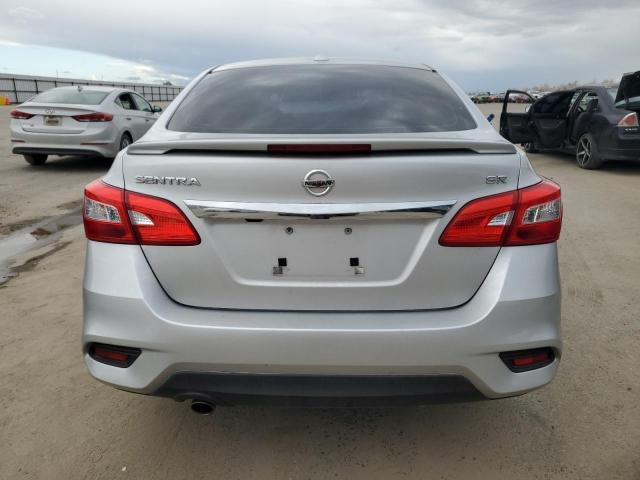 3N1AB7AP2GY210704 - 2016 NISSAN SENTRA S SILVER photo 6