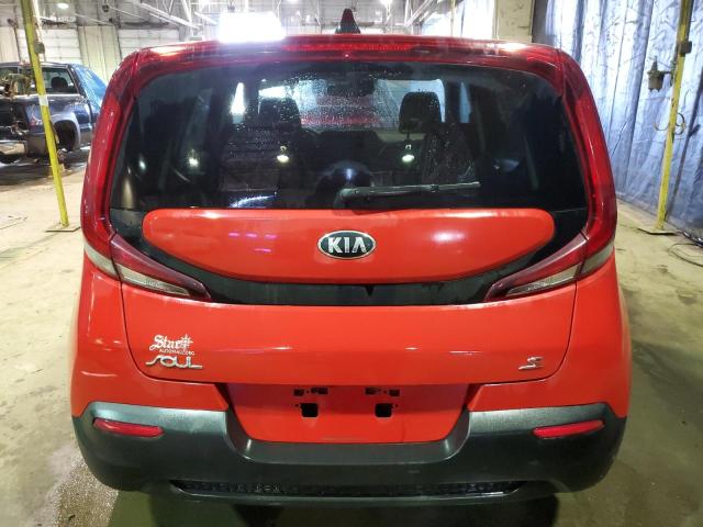 KNDJ23AU3M7760695 - 2021 KIA SOUL LX RED photo 6