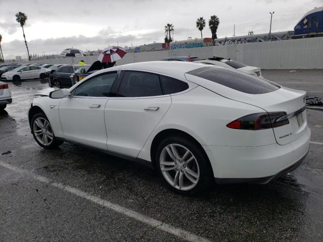 5YJSA1AC5DFP10233 - 2013 TESLA MODEL S WHITE photo 2