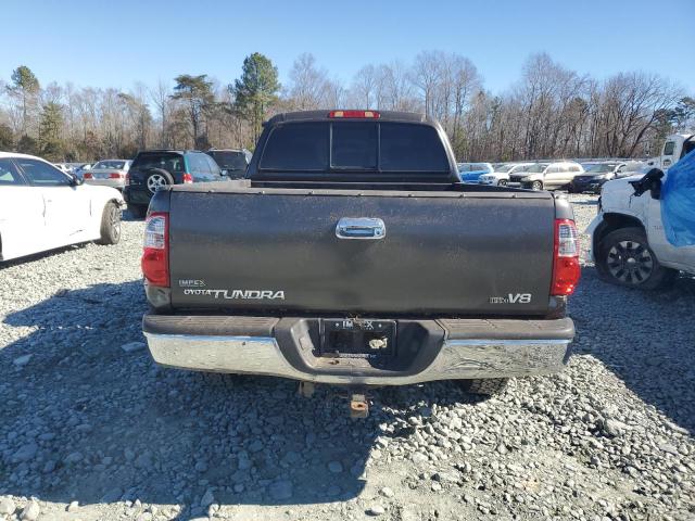 5TBRT34115S461563 - 2005 TOYOTA TUNDRA ACCESS CAB SR5 GRAY photo 6