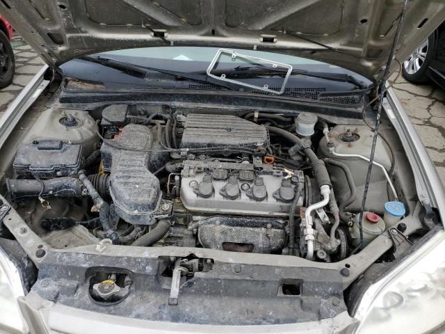 2HGES16603H536949 - 2003 HONDA CIVIC LX TAN photo 11