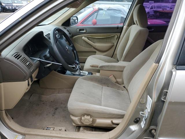 2HGES16603H536949 - 2003 HONDA CIVIC LX TAN photo 7