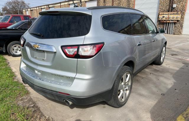 1GNKRLKD5DJ209354 - 2013 CHEVROLET TRAVERSE LTZ SILVER photo 4