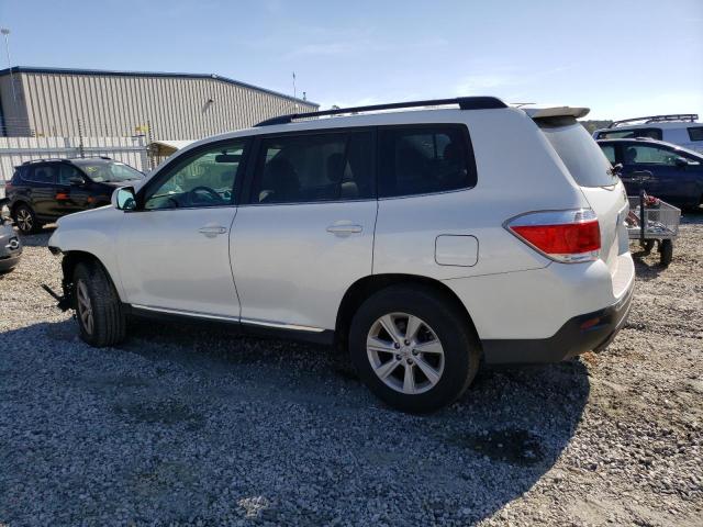 5TDZK3EH4BS028692 - 2011 TOYOTA HIGHLANDER BASE Ақ фото 2