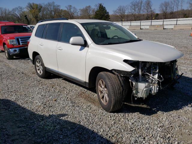 5TDZK3EH4BS028692 - 2011 TOYOTA HIGHLANDER BASE WHITE photo 4