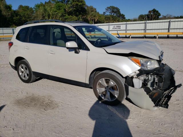 JF2SJAHCXEH459461 - 2014 SUBARU FORESTER 2.5I LIMITED WHITE photo 4