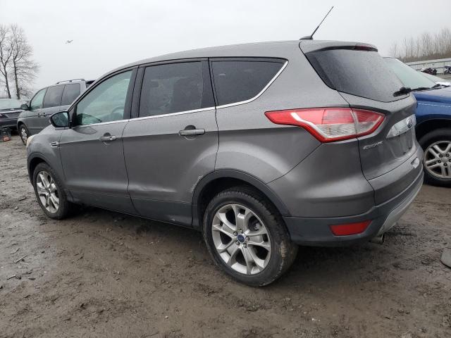 1FMCU9H9XDUC62661 - 2013 FORD ESCAPE SEL GRAY photo 2