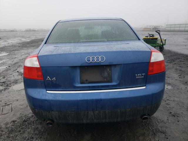 WAULC68E83A226015 - 2003 AUDI A4 1.8T QUATTRO BLUE photo 6