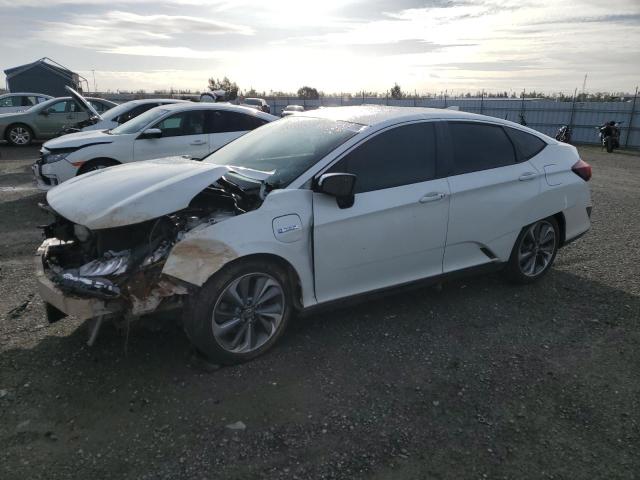 JHMZC5F38JC003191 - 2018 HONDA CLARITY TOURING WHITE photo 1