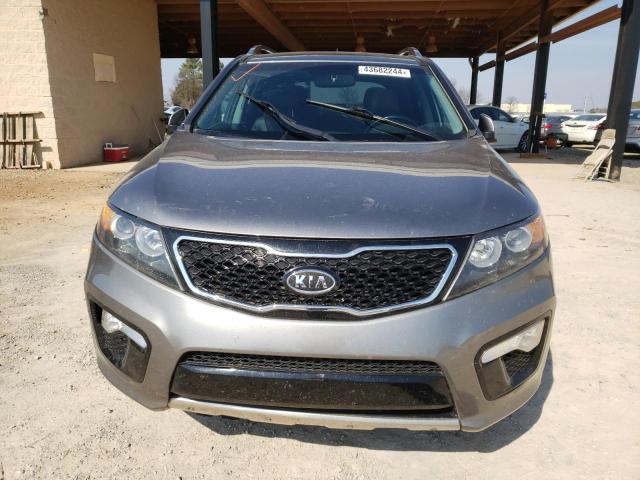 5XYKWDA28CG195682 - 2012 KIA SORENTO SX SILVER photo 5