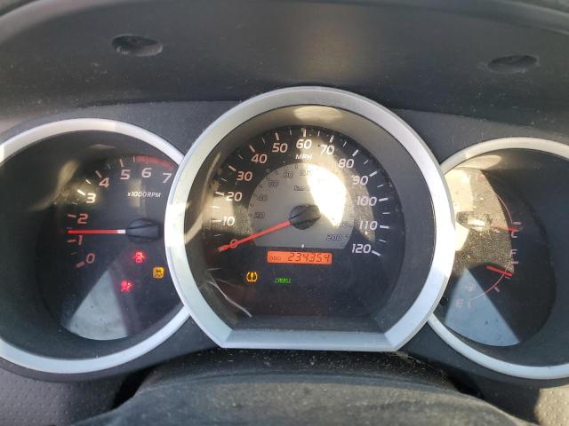 5TETX22N99Z624115 - 2009 TOYOTA TACOMA ACCESS CAB ვერცხლისფერი ფოტო 9