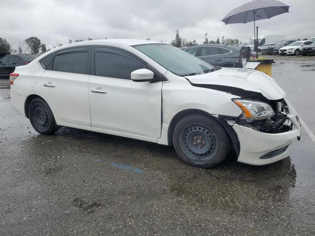 3N1AB7AP7EY248801 - 2014 NISSAN SENTRA S WHITE photo 4