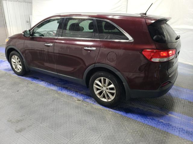 5XYPG4A34HG254200 - 2017 KIA SORENTO LX BURGUNDY photo 2