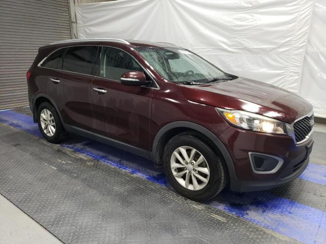 5XYPG4A34HG254200 - 2017 KIA SORENTO LX BURGUNDY photo 4