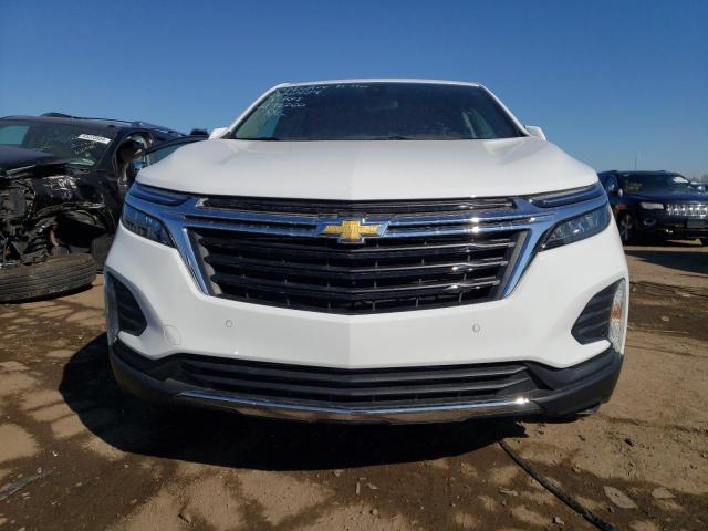 3GNAXUEV0NL192260 - 2022 CHEVROLET EQUINOX LT WHITE photo 5