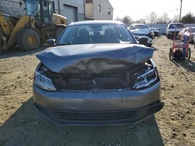 3VW2K7AJ0EM336316 - 2014 VOLKSWAGEN JETTA BASE 灰色 照片 5