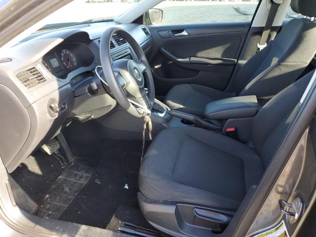 3VW2K7AJ0EM336316 - 2014 VOLKSWAGEN JETTA BASE 灰色 照片 7