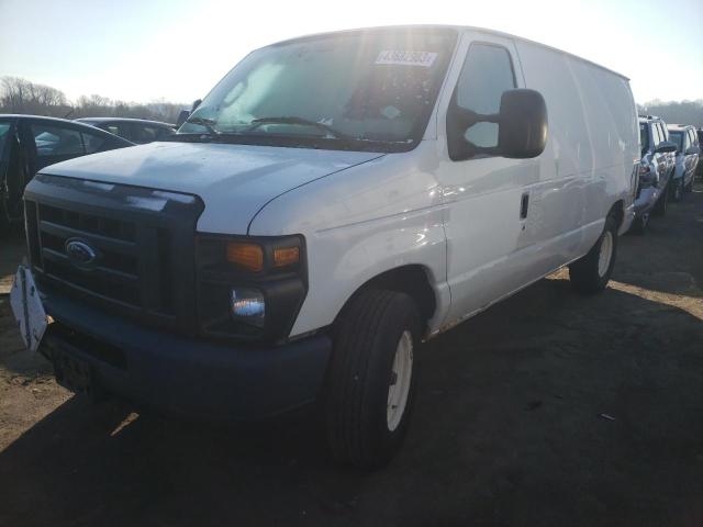 1FTNE1EW9CDA53626 - 2012 FORD ECONOLINE E150 VAN WHITE photo 1