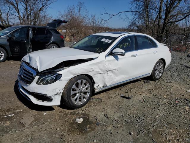 WDDZF4KBXJA306183 - 2018 MERCEDES-BENZ E 300 4MATIC WHITE photo 1