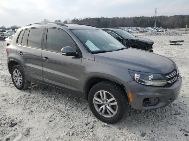 WVGAV7AX2FW509339 - 2015 VOLKSWAGEN TIGUAN S GRAY photo 4