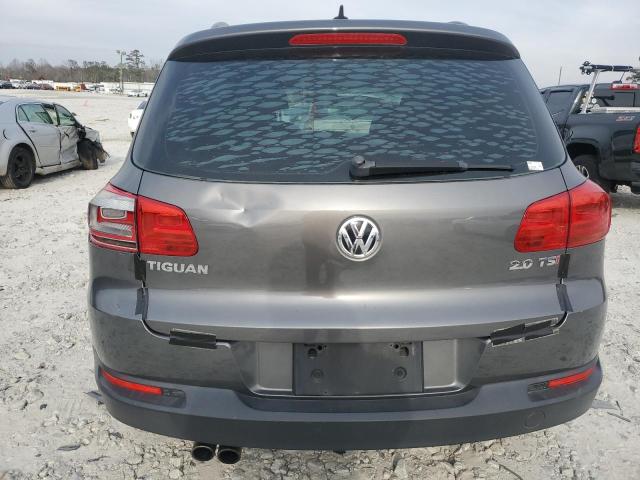 WVGAV7AX2FW509339 - 2015 VOLKSWAGEN TIGUAN S GRAY photo 6