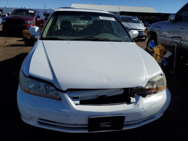 1HGCG16521A042846 - 2001 HONDA ACCORD EX WHITE photo 5