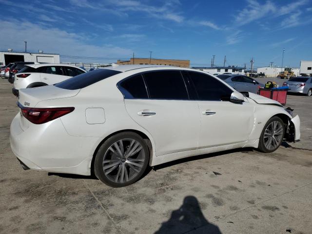 JN1EV7AP3JM357732 - 2018 INFINITI Q50 LUXE WHITE photo 3