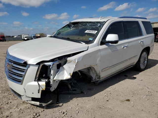 1GYS3DKJXHR387929 - 2017 CADILLAC ESCALADE PLATINUM WHITE photo 1