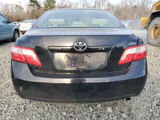 4T1BE46K69U805285 - 2009 TOYOTA CAMRY BASE BLACK photo 6