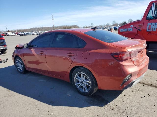 3KPF24AD2NE464175 - 2022 KIA FORTE FE ORANGE photo 2