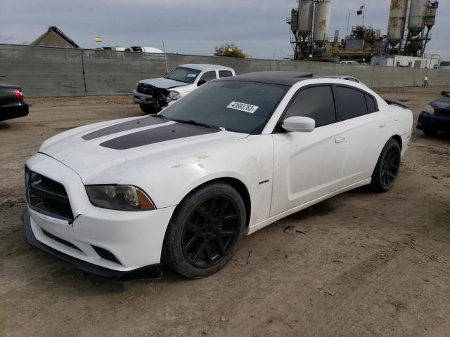 2B3CL5CT1BH609380 - 2011 DODGE CHARGER R/T WHITE photo 1