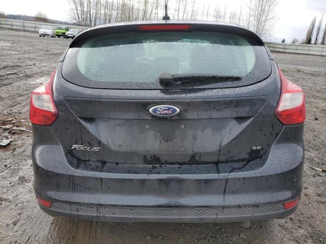 1FADP3K2XDL342613 - 2013 FORD FOCUS SE BLACK photo 6