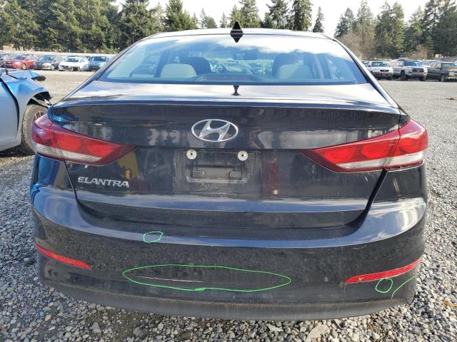 KMHD84LF8HU243363 - 2017 HYUNDAI ELANTRA SE BLACK photo 6