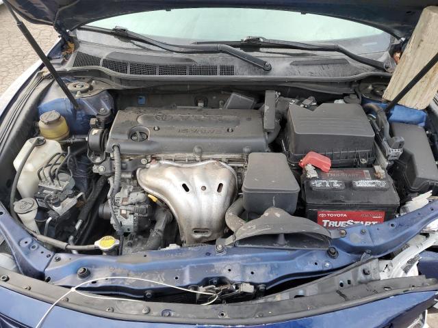 4T1BE46K39U328704 - 2009 TOYOTA CAMRY BASE BLUE photo 11