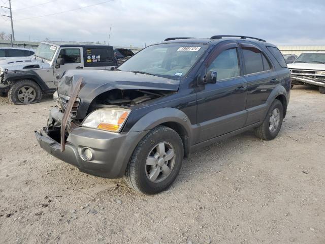 KNDJD736X85856597 - 2008 KIA SORENTO EX BLUE photo 1